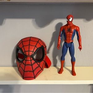 spiderman toy with mask